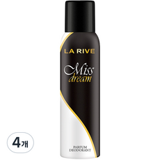 라리브 미스 드림 데오드란트, 150ml, 4개