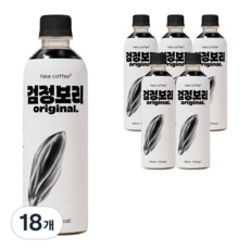 달차 검정보리 오리지널, 410ml, 18개