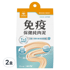 DOG CAT STAR 汪喵星球 免疫保健純肉泥 12g, 免疫/抗氧化, 2條, 2盒