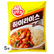 오뚜기 하이라이스 분말, 1kg, 5개