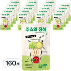 주스의정석 양배추사과즙, 100ml, 160개