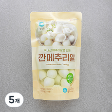 청정원 깐메추리알, 270g, 5개
