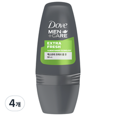 도브 맨 엑스트라 프레쉬 롤온 데오드란트, 50ml, 4개