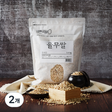 바른곡물 국산 율무쌀, 1.6kg, 2개