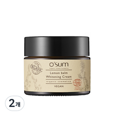 오썸 레몬밤 화이트닝 크림, 50ml,