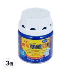優品 馬桶自動清潔劑, 清潔 消毒 除臭, 美國進口, 255g, 3個