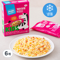 푸디버디 계란야채 볶음밥 2입 (냉동), 360g, 6개