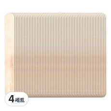 모엔드 왁싱재료 우드 스파츌라 바디 L 18 x 150 mm 100p, 4세트, 1L