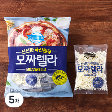 덴마크 신선한 국산원유 모짜렐라 치즈, 70g, 4개입, 5개