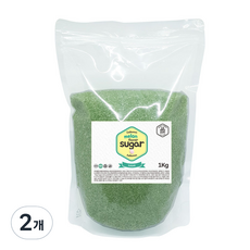 웰빙 솜사탕 설탕 메론향, 1kg, 2개