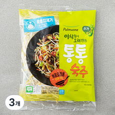 풀무원 GAP 인증 아삭함이 오래가는 통통 숙주 볶음요리용, 260g, 3개