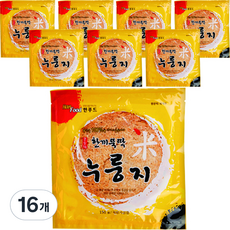 한푸드 한끼뚝딱 누룽지, 16개, 150g