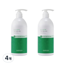 스와니코코 맑은편백 두피 영양 샴푸 Fresh Minty Floral, 500g, 4개