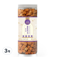 올가밀 말랑 촉촉 고기 수제 강아지 간식 1kg, 3개, 연어