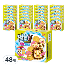 HAITAI 海太 Eulcho動物繪畫 52g, 單品, 48個
