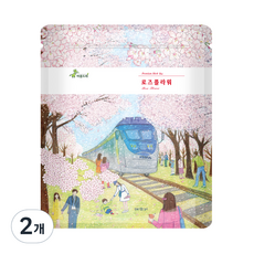 아름드레 삼각티백 로즈플라워 100p, 110g, 1개입, 2개