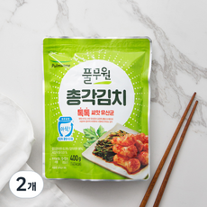 풀무원 톡톡 총각김치, 400g, 2개