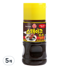 오뚜기 스테이크 소스, 290g, 5개