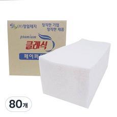 클래식 핸드타올, 100개입, 80개