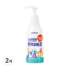 닥터이엘 유아용 쁘띠에르 펌핑 치약, 220g, 2개