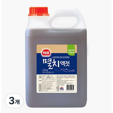 해표 멸치액젓, 3개, 2.5kg