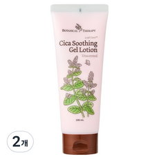 보타니컬테라피 시카 수딩젤 로션, 200ml, 2개