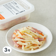 더반찬 감자채햄볶음, 100g, 3개