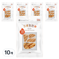 네츄럴코어 강아지 구운치킨 L, 닭고기, 70g, 10개