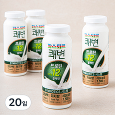 파스퇴르 쾌변 요구르트 프로틴 플레인, 150ml, 20입