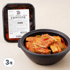 강남밥상 순살 코다리조림, 400g, 3개