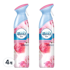 페브리즈 에어 공기탈취제 바람속의꽃향기, 275g, 4개