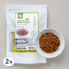 한번에 뚝딱 우리아이 밥새우와멸치, 240g, 2개