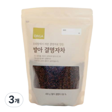 올가홀푸드 발아 결명자차, 400g, 1개입, 3개