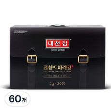 대천김 곱창 도시락김 5g, 60개