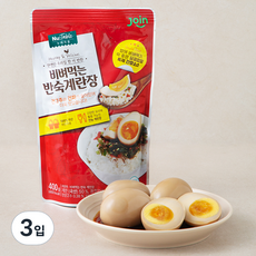 누테이블 비벼먹는 반숙 계란장, 400g, 3입