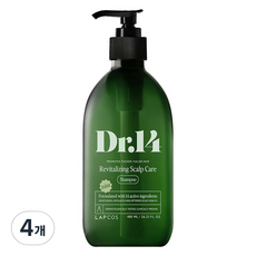 랩코스 닥터포틴 리바이탈라이징 스칼프 케어 샴푸, 4개, 480ml