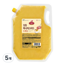 쉐프원 정통 허니머스타드 드레싱, 5개, 2kg