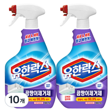 유한락스 곰팡이 제거제, 900ml, 10개