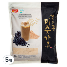 청은에프엔비 검은콩 미숫가루, 5개, 1kg