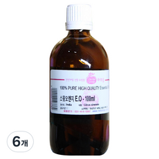 허브솝 스윗오렌지 에센셜 오일 100ml, 6개