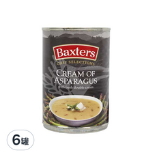 Baxters 蘆筍奶油濃湯, 400g, 6罐