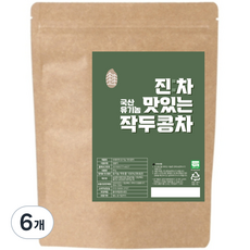 진차 맛있는 국산 유기농 작두콩차, 80g, 1개입, 6개