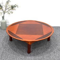 남원은행공방 원형 다이아 다용도상 3도 90cm, 붉은대추색