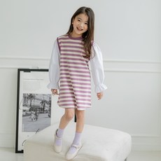 여아용 제인 단가라 원피스