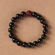 念珠 Buddhist Goods Danju Good Luck Charm 樺木 108 顆念珠 10mm, 烏木