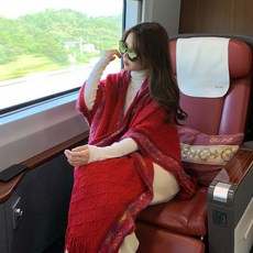 아이엠몽 여성용 마르크 풀오버 후드 숄 가디건