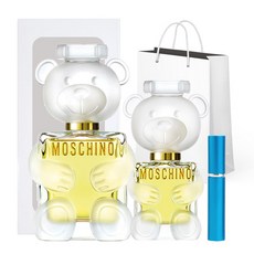 모스키노 토이2 EDP 30ml + 토이2 테스터 100ml + 향수공병 블루 + 종이쇼핑백, 1세트