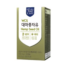 라이프케어 대마종자유 22.5g, 1개, 30정