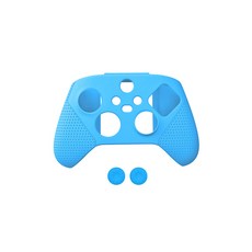 DOBE X BOX S X 컨트롤러 실리콘 가정용 콘솔 게임기 케이스, 블루, 1개