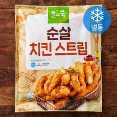 풀스쿡 순살 치킨 스트립 (냉동), 1kg, 1개